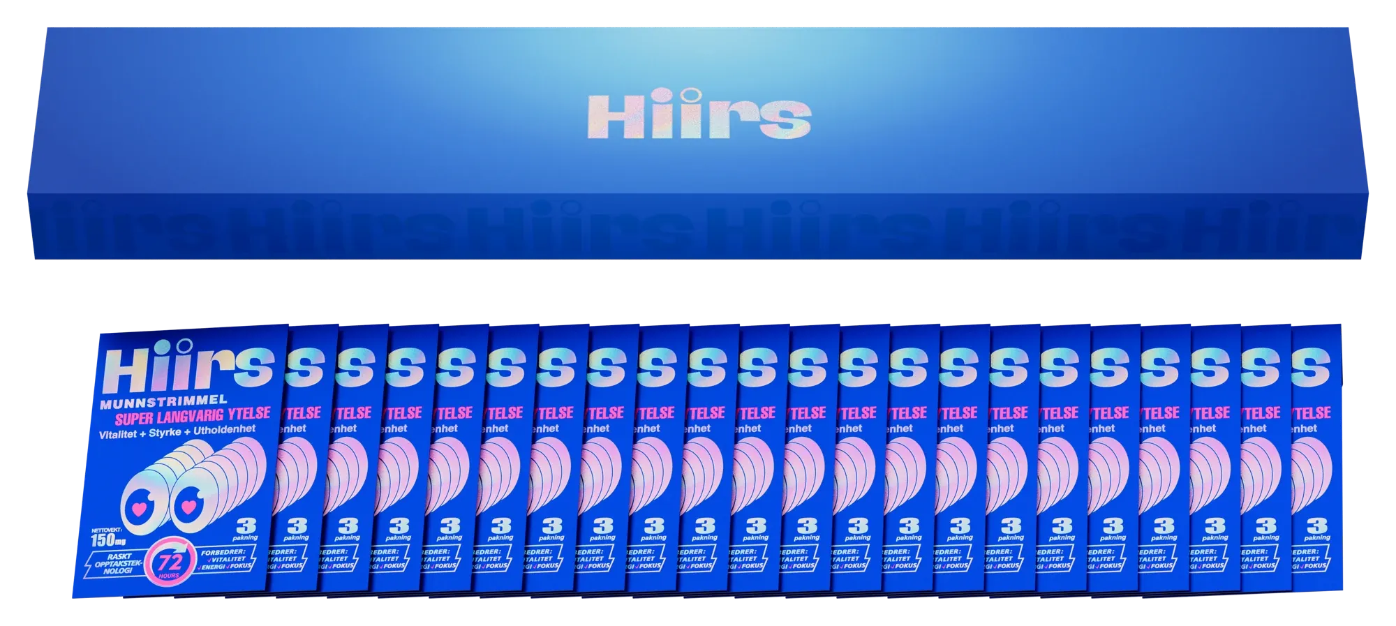 HIIRS Display Box · 20 Sachets