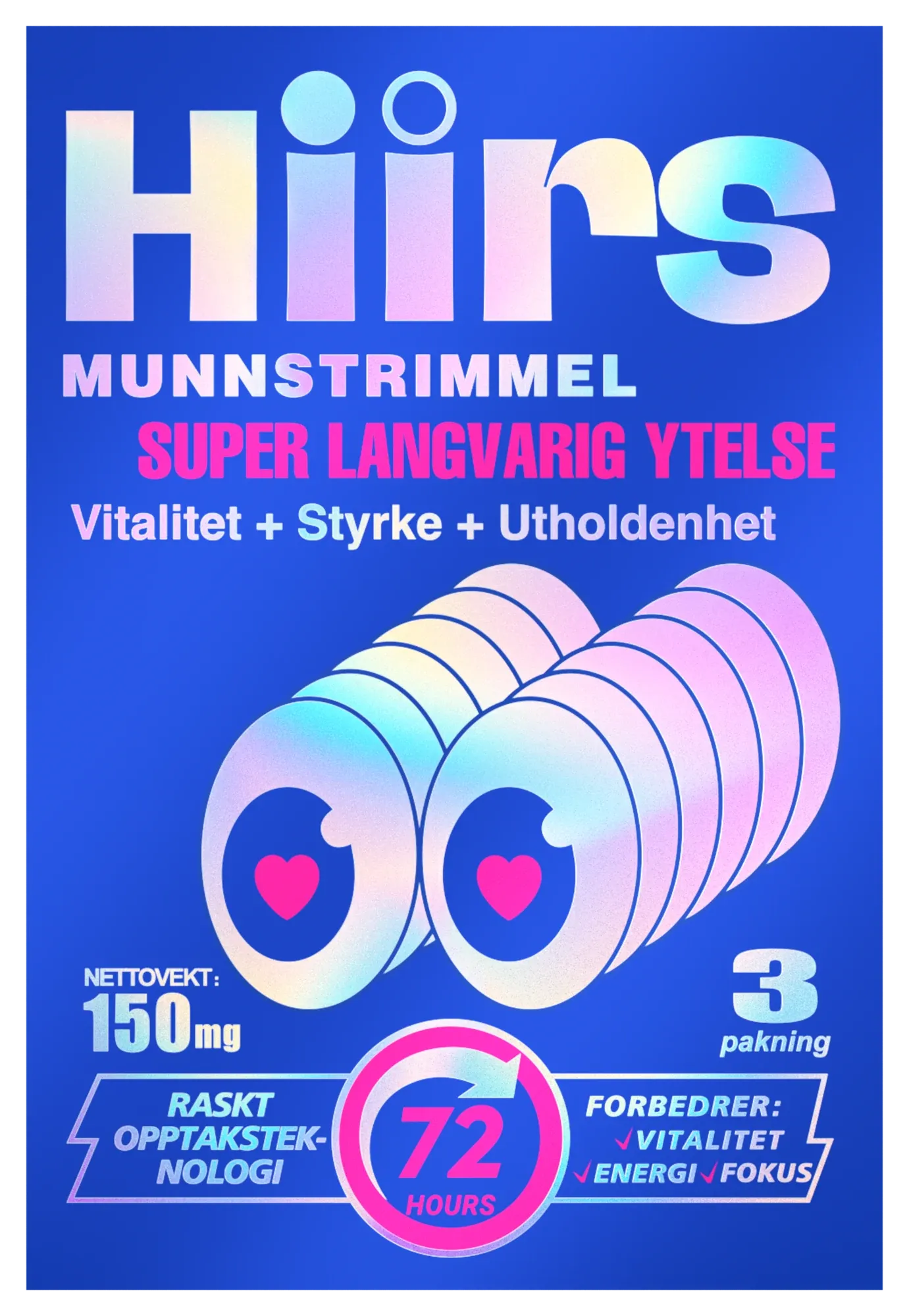HIIRS 3-Strip Sachet